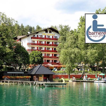 Strandhotel Orchidee Sankt Kanzian am Klopeiner See Exterior foto