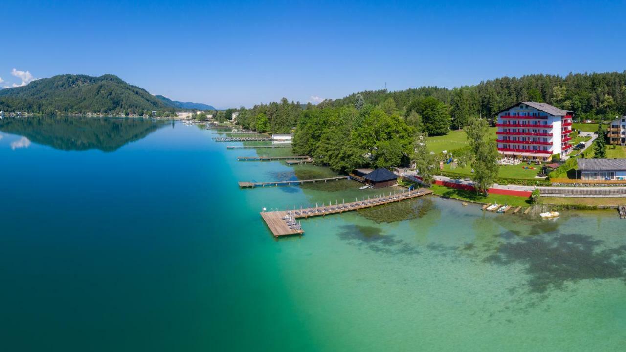 Strandhotel Orchidee Sankt Kanzian am Klopeiner See Exterior foto