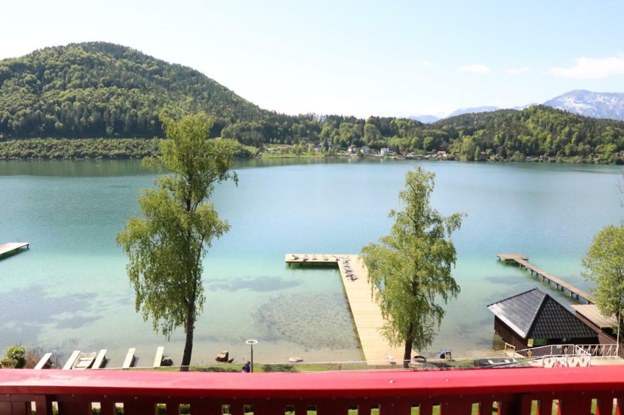 Strandhotel Orchidee Sankt Kanzian am Klopeiner See Exterior foto